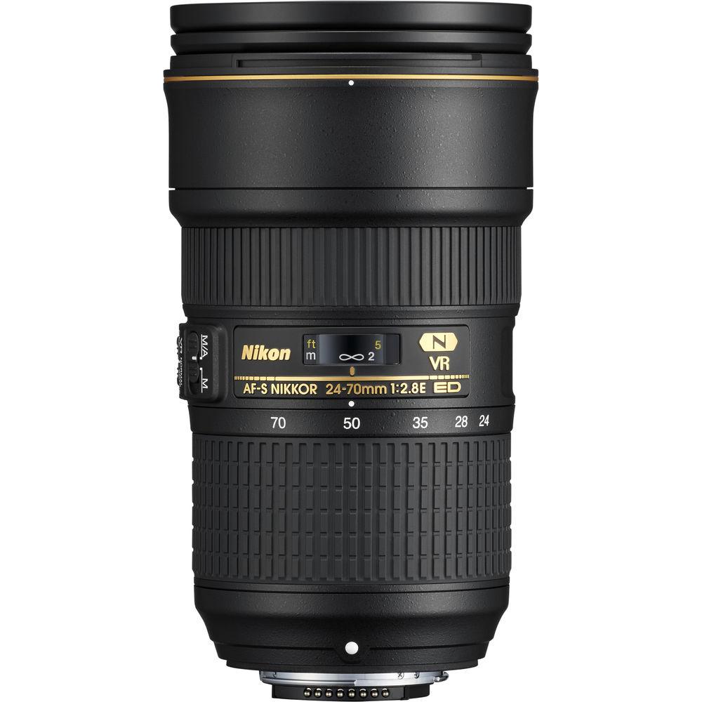 Nikon AF-S NIKKOR 24-70mm f 2.8E ED VR Lens