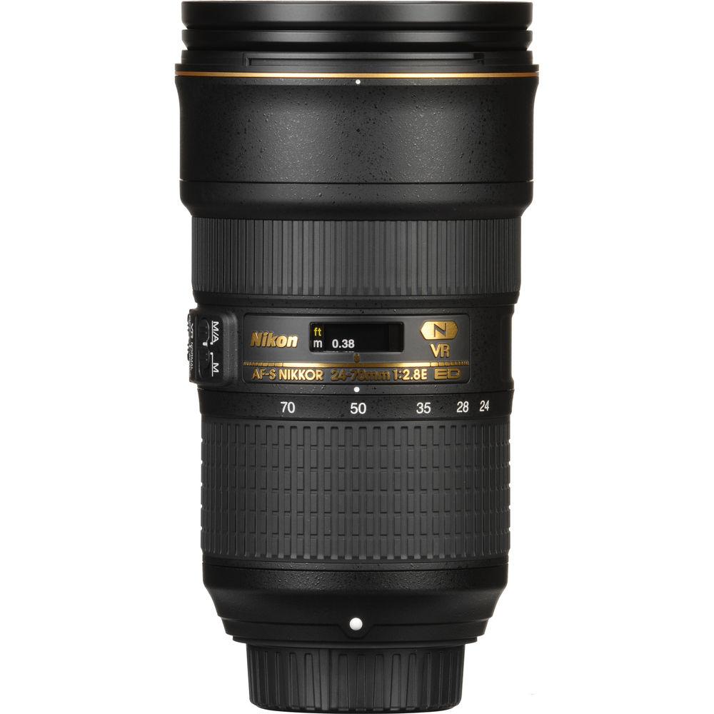Nikon AF-S NIKKOR 24-70mm f 2.8E ED VR Lens