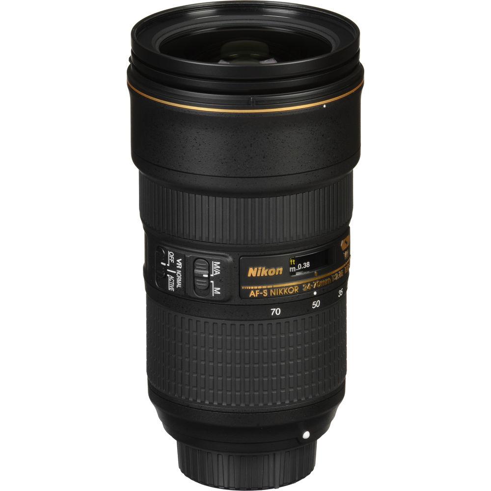 Nikon AF-S NIKKOR 24-70mm f 2.8E ED VR Lens