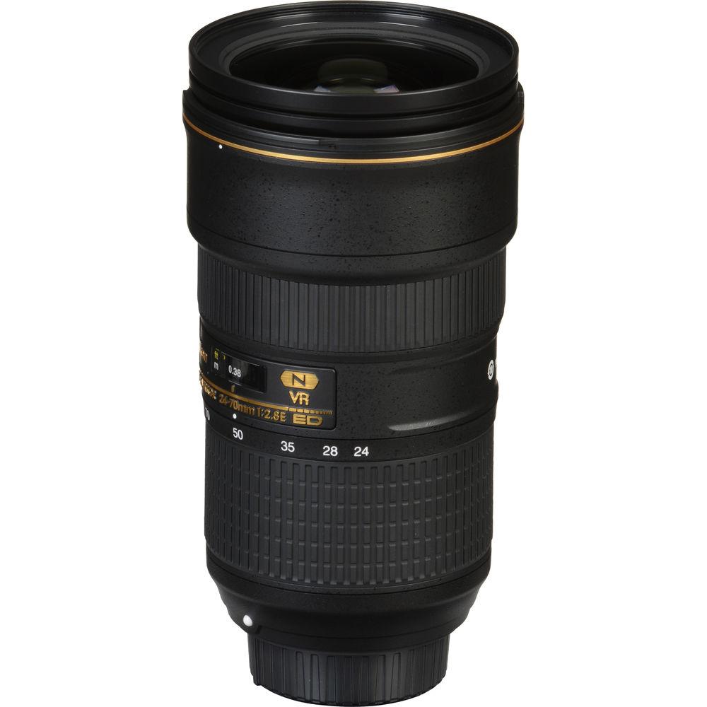 Nikon AF-S NIKKOR 24-70mm f 2.8E ED VR Lens