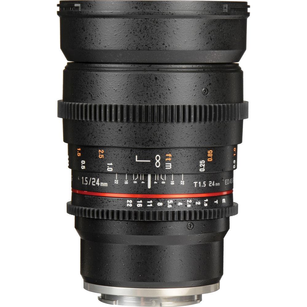 Samyang 24mm T1.5 VDSLRII Cine Lens for Sony E-Mount