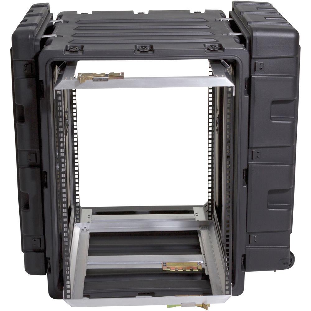 SKB 3RR-14U24-25B 14U Removable Shock Rack and Transport Case