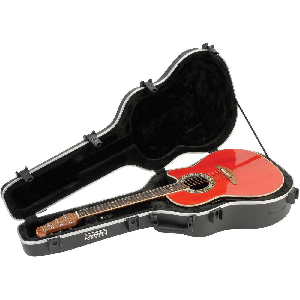 SKB Standard Acoustic Roundback Shaped Hardshell Case