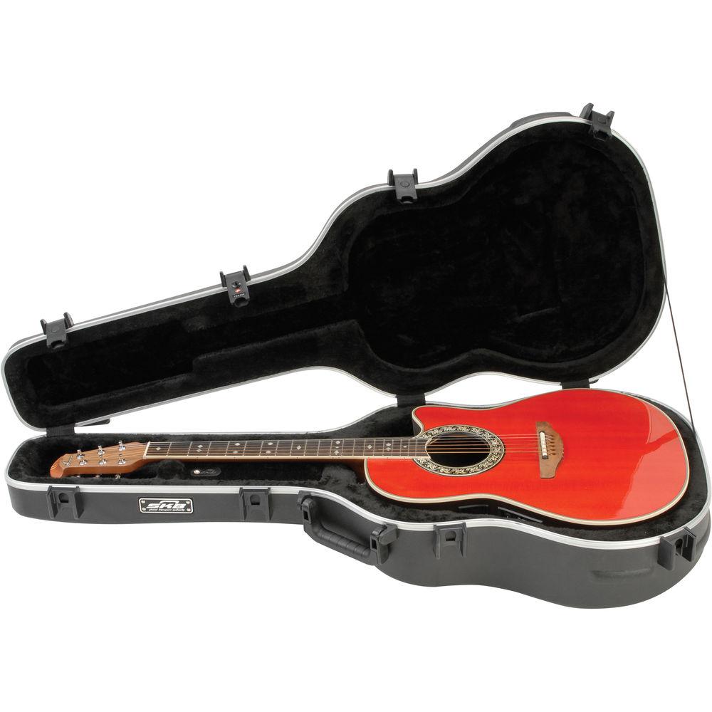 SKB Standard Acoustic Roundback Shaped Hardshell Case