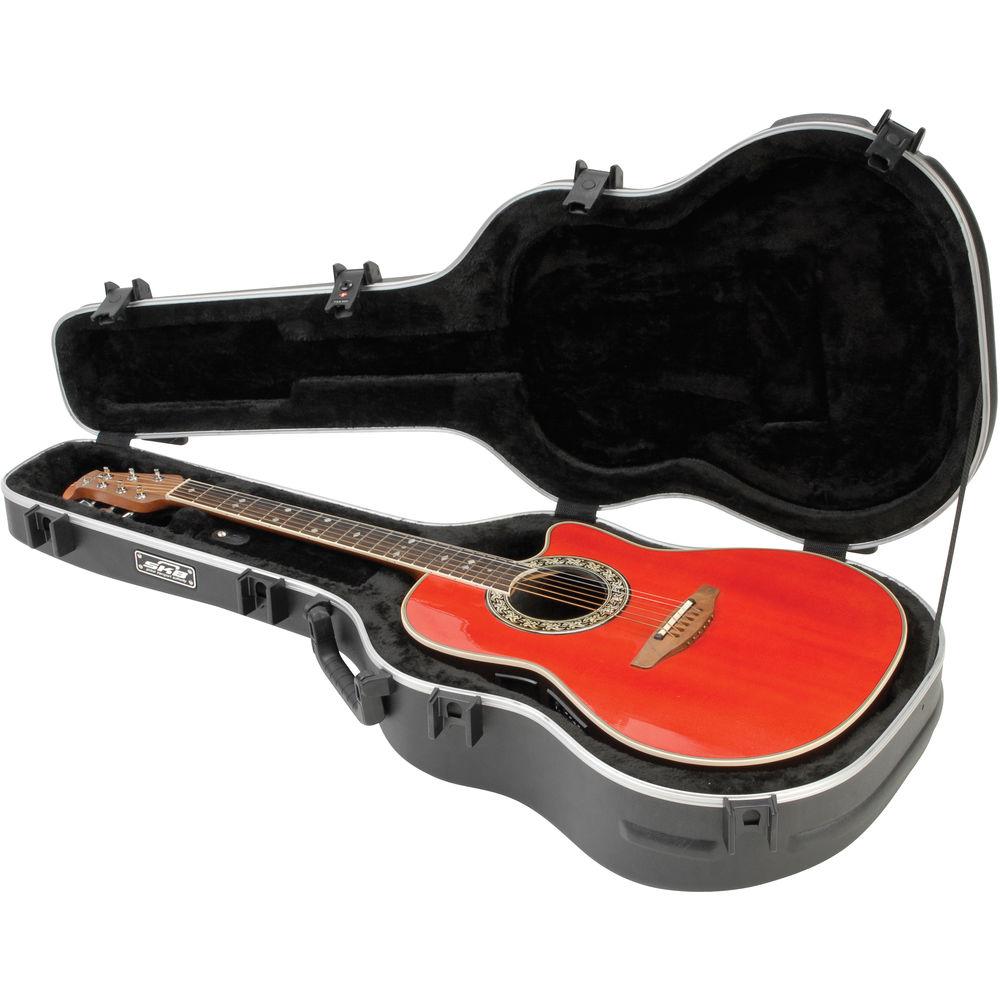 SKB Standard Acoustic Roundback Shaped Hardshell Case