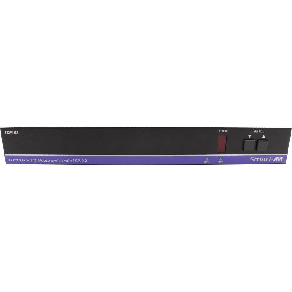 Smart-AVI SKM-08S 8-port KM Switch with USB 2.0 Sharing