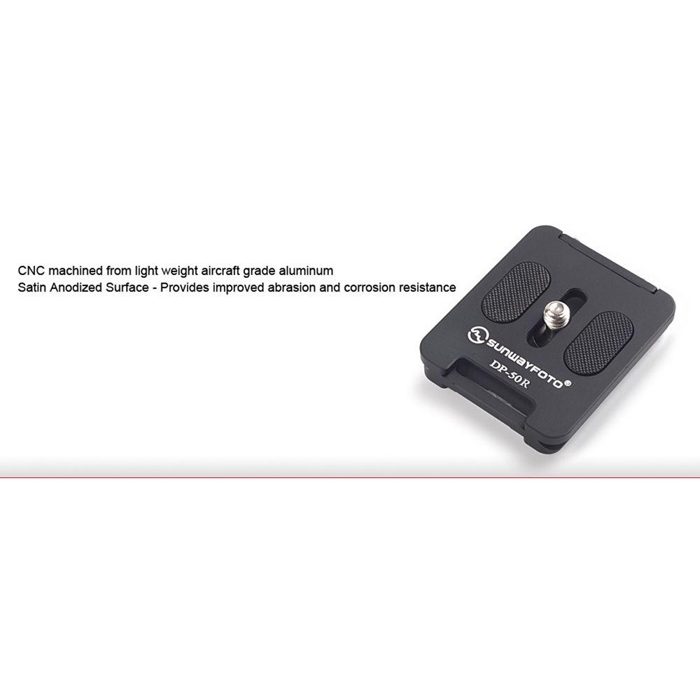 Sunwayfoto DP‑50R Universal Quick Release Plate
