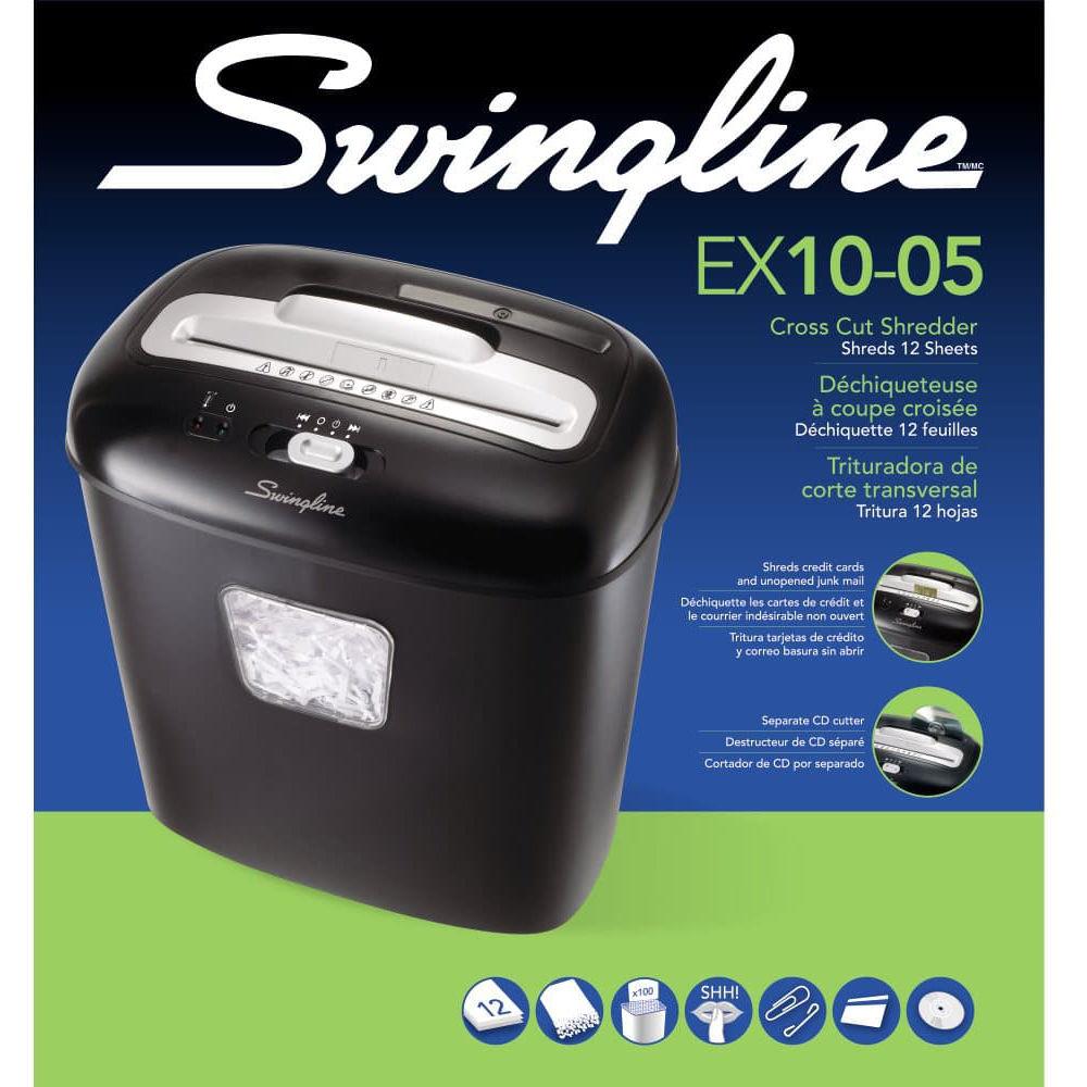 Swingline EX10-05 Super Cross-Cut Shredder