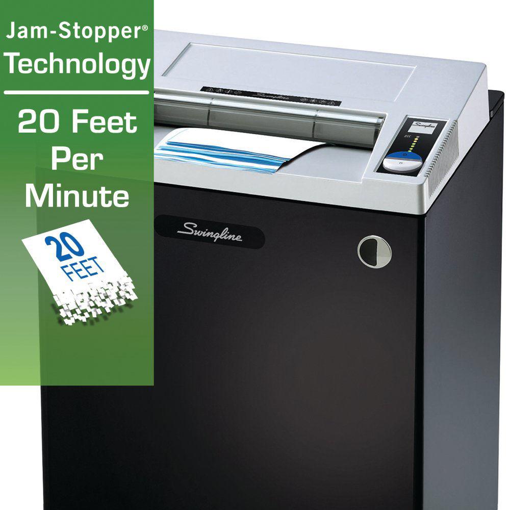 Swingline TAA Compliant CX22-44 Cross-Cut Commercial Shredder with Jam Stopper