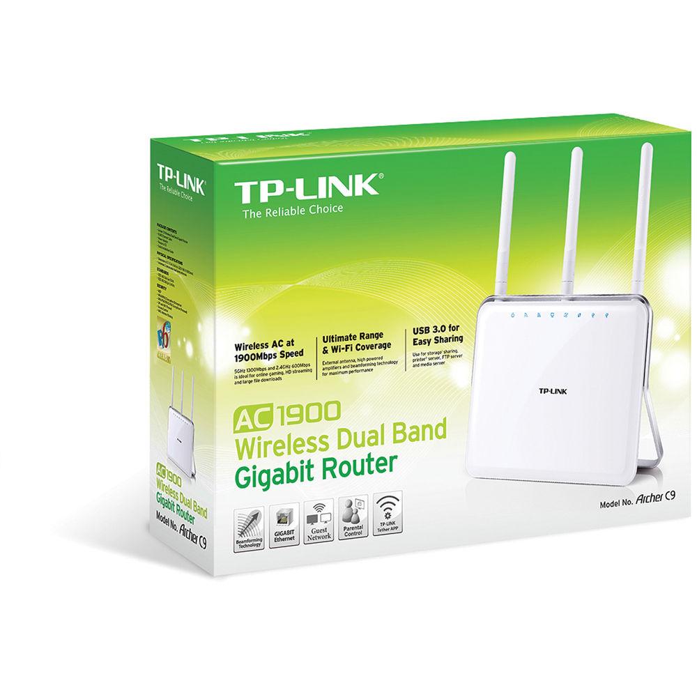 TP-Link AC1900 Archer C9 Dual-Band Gigabit Router