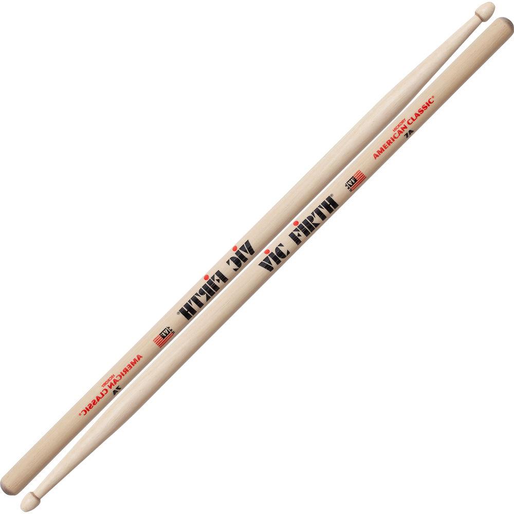 VIC FIRTH American Classic Hickory Drumsticks 7A, VIC, FIRTH, American, Classic, Hickory, Drumsticks, 7A