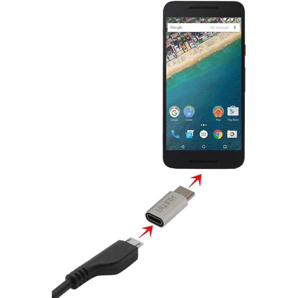 Xuma USB Type-C Male to Micro-USB Female Adapter