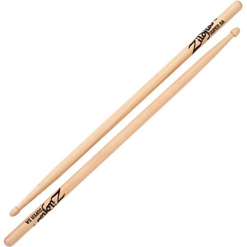 Zildjian Super 5A Wood Natural Drumsticks, Zildjian, Super, 5A, Wood, Natural, Drumsticks