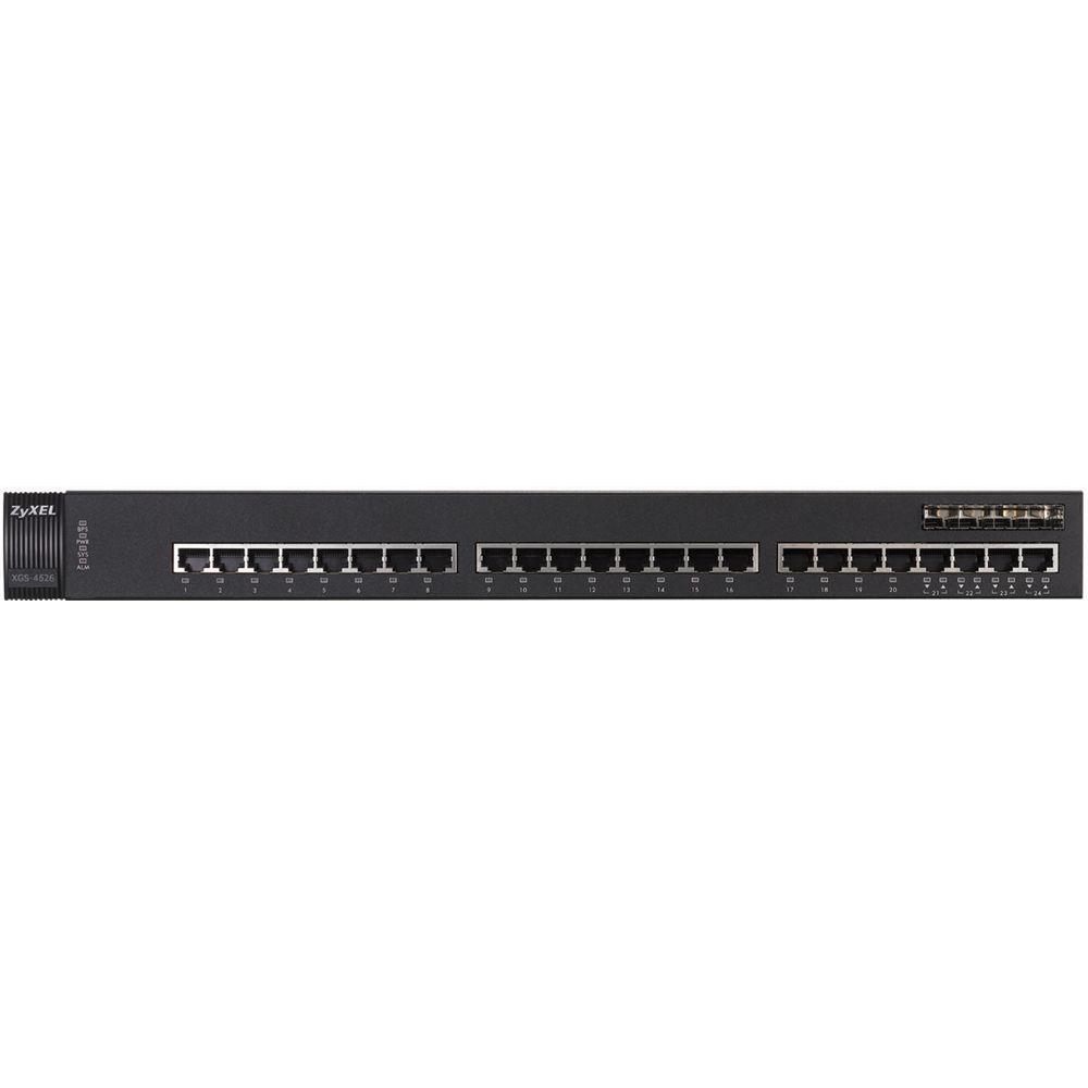 ZyXEL XGS-4526 24-port GbE Layer 3 Switch with 10GbE Uplink