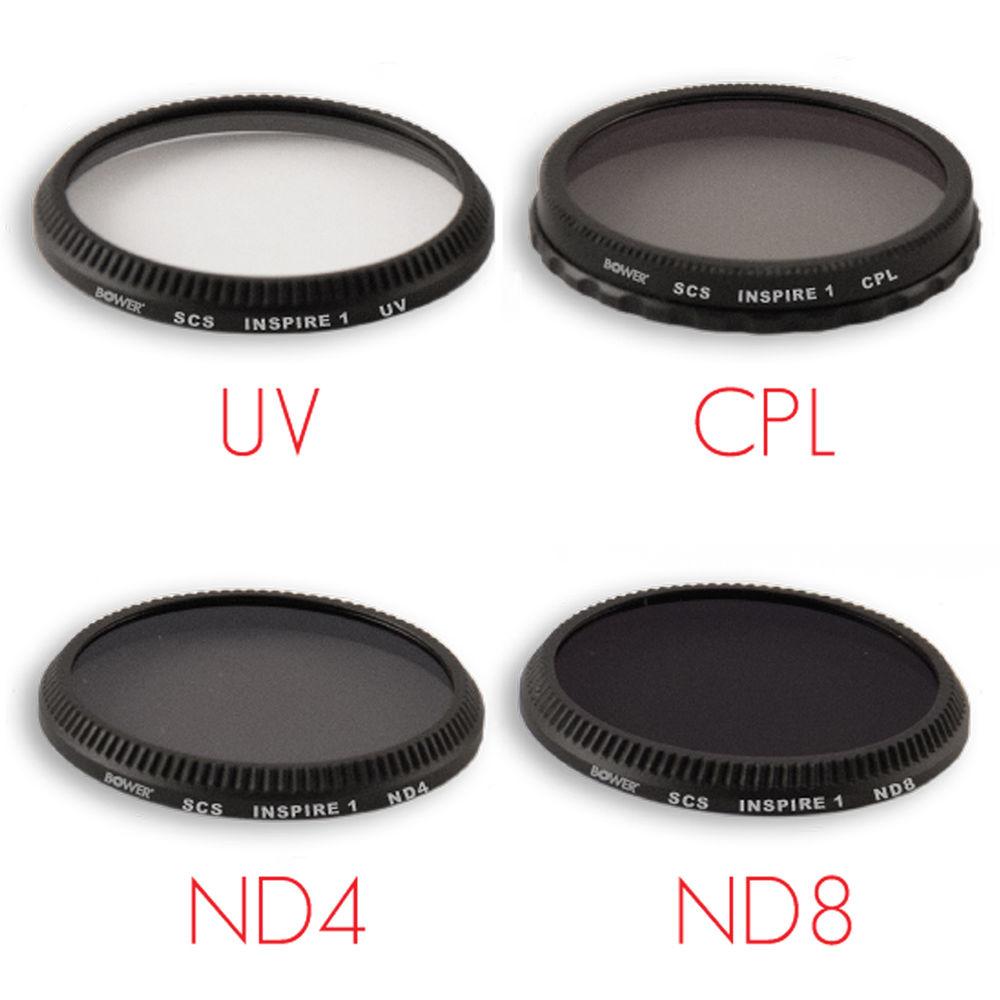 Bower Sky Capture Series Four-Piece Filter Kit for Zenmuse X3
