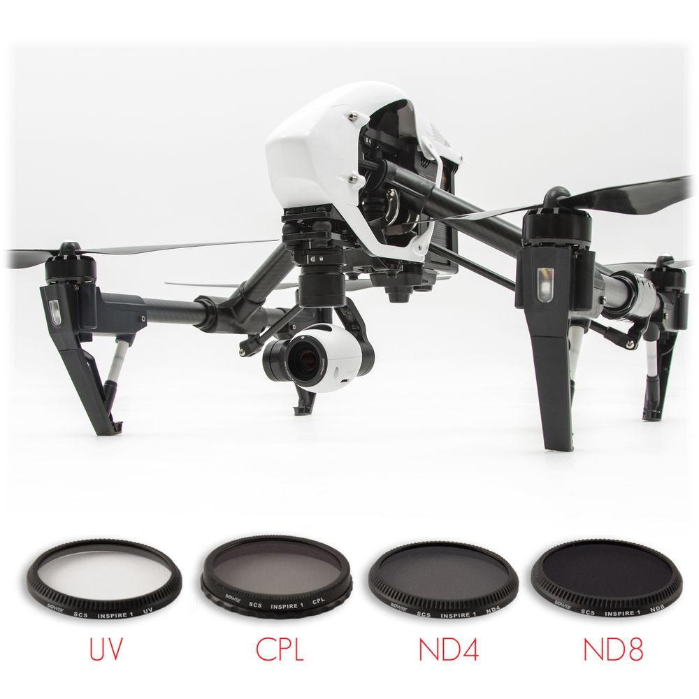 Bower Sky Capture Series Four-Piece Filter Kit for Zenmuse X3