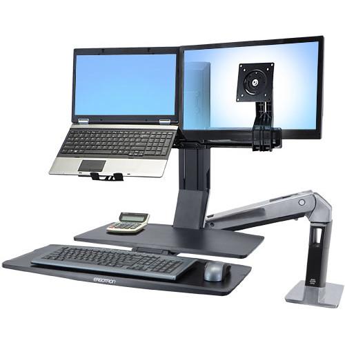 Ergotron WorkFit Conversion Kit: Dual to LCD & Laptop