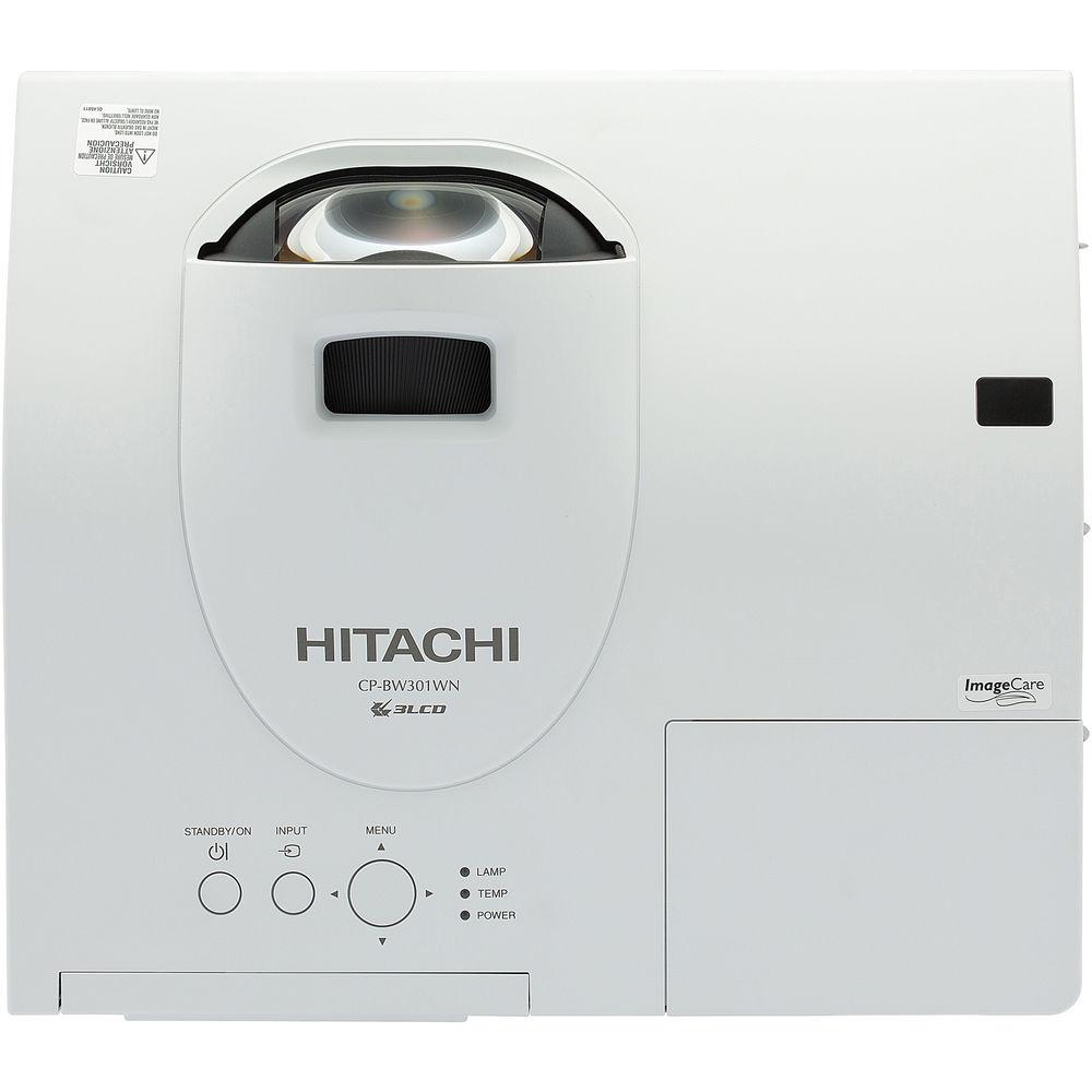 Hitachi CP-BW301WN 3000-Lumen WXGA Short-Throw LCD Projector