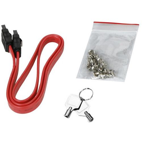 iStarUSA Two 5.25" to Three 3.5" 2.5" SAS SATA 6Gbps HDD SSD Hot-Swap Rack with Key Lock