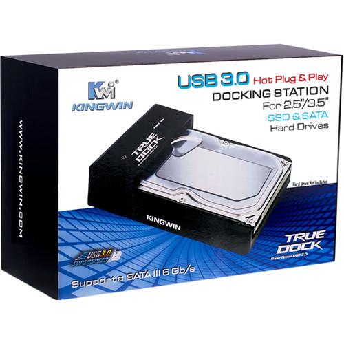 Kingwin True Dock USB 3.1 Gen 1 to 2.5" 3.5" SATA Docking Station