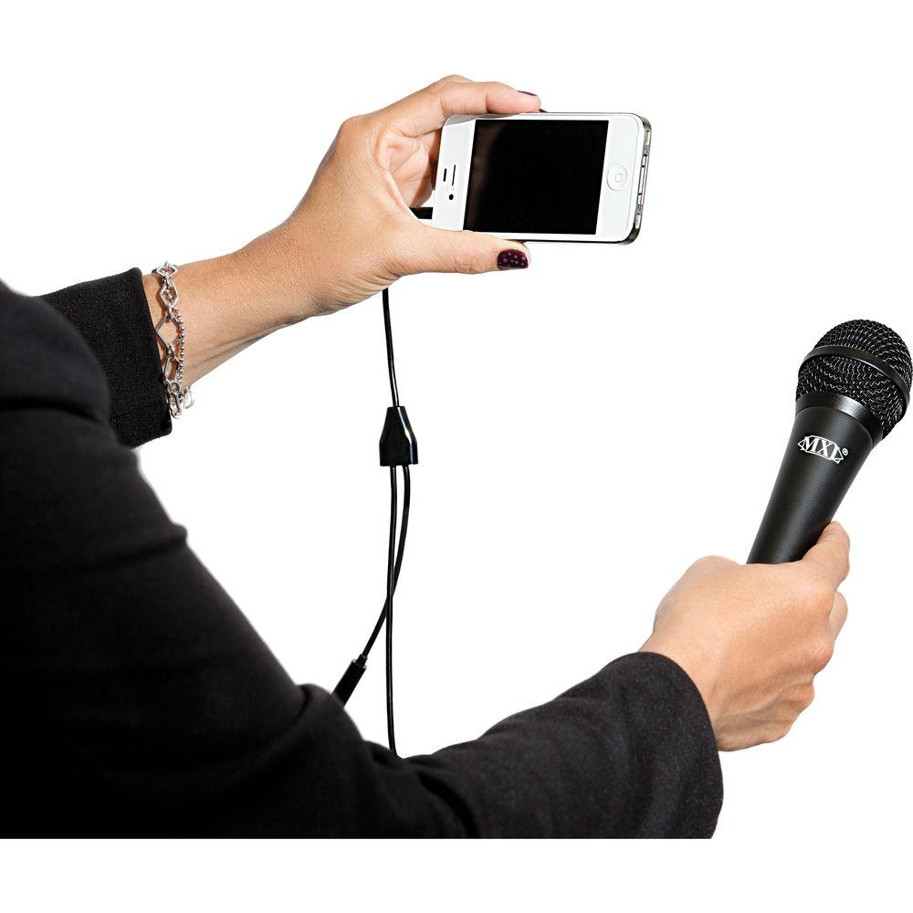 MXL MM130 Handheld Microphone for Mobile Devices