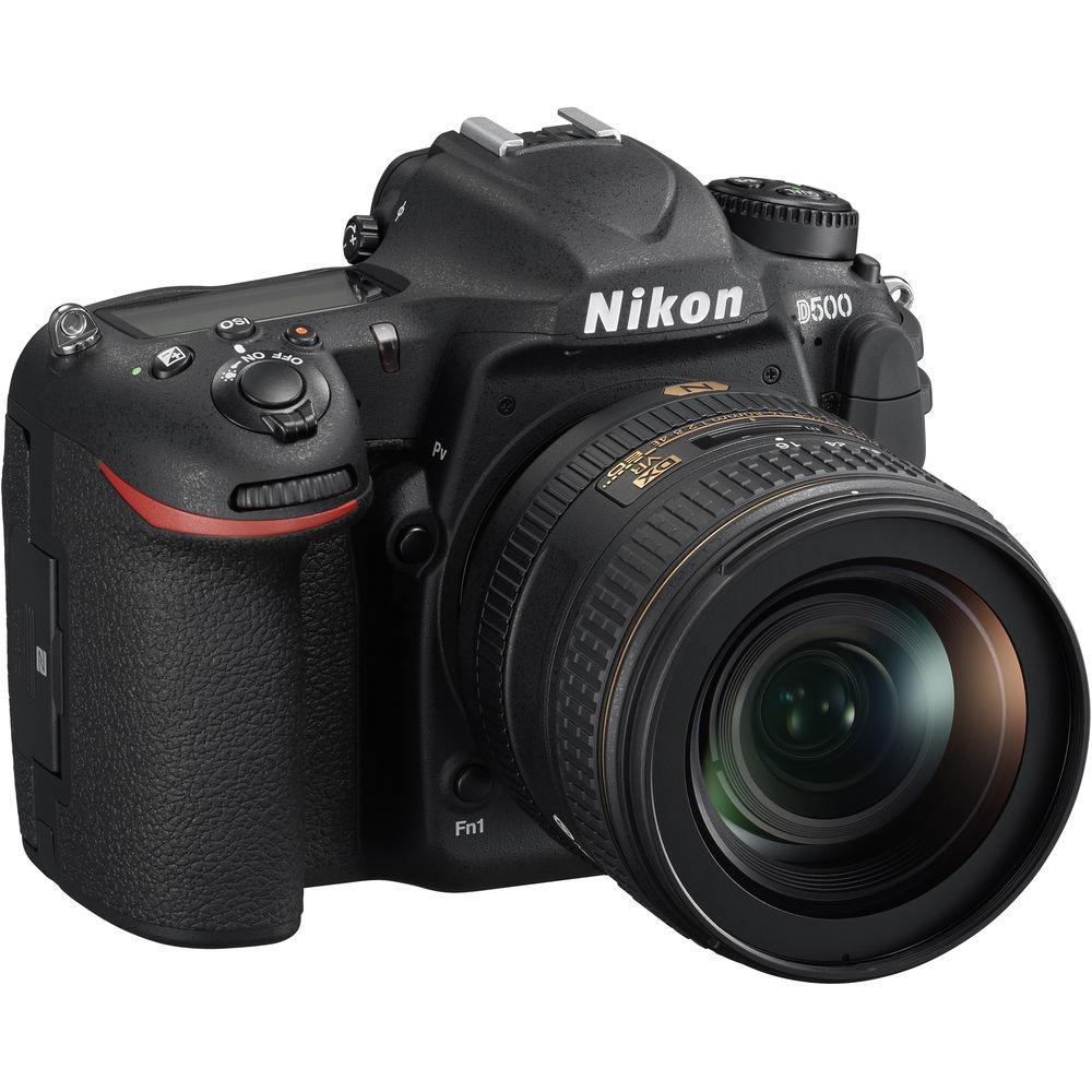 Nikon D500 DSLR Camera with 16-80mm Lens