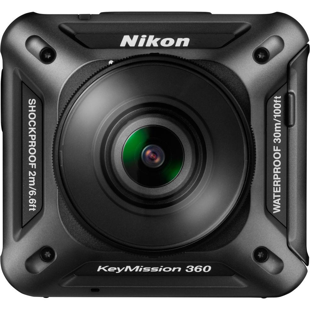 Nikon KeyMission 360 4K Action Camera, Nikon, KeyMission, 360, 4K, Action, Camera