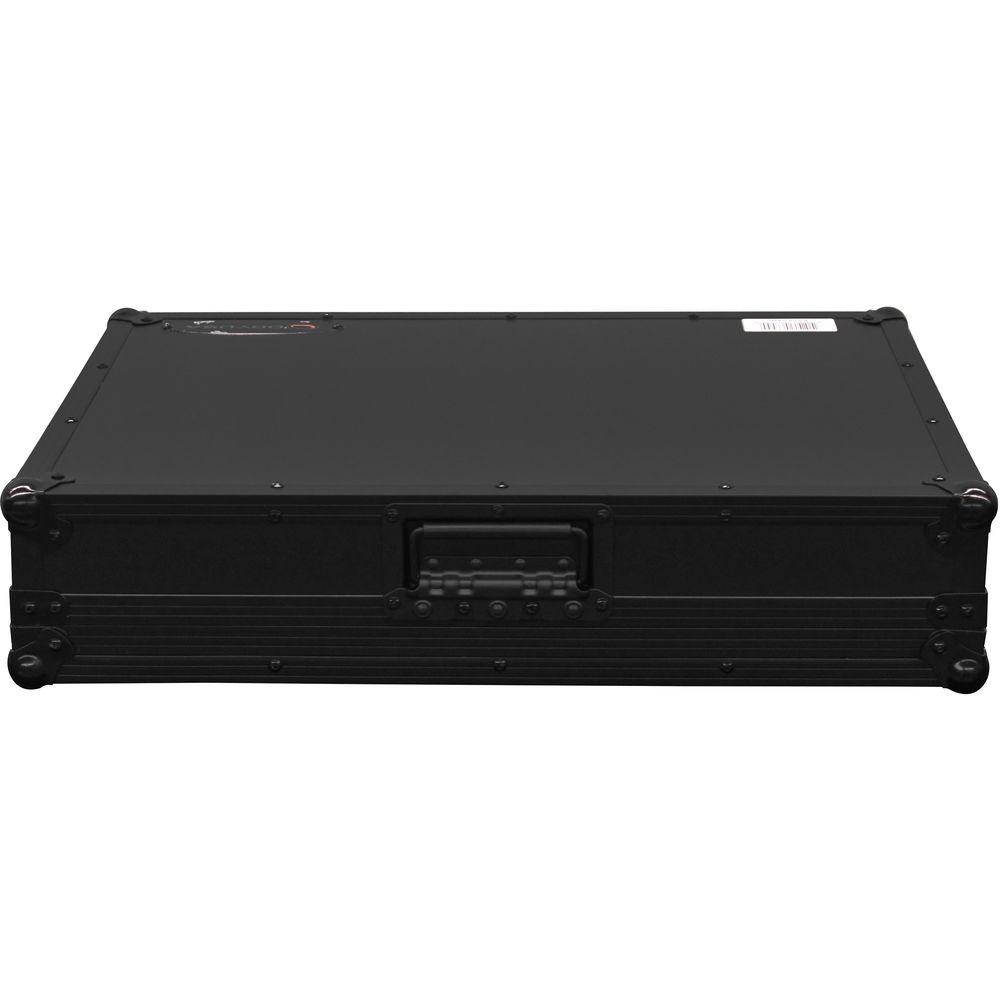 Odyssey Innovative Designs Black Label Low Profile Case with Shallow Bottom Reverse Lid for Traktor Kontrol S8 DJ Controller
