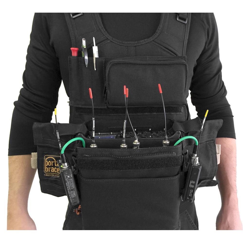 Porta Brace ATV-633 Audio Tactical Vest for Sound Devices 633 Portable Recorder