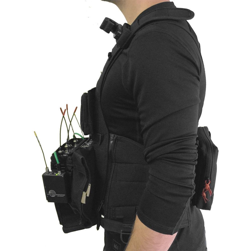 Porta Brace ATV-MAXX Audio Tactical Vest for Zaxcom Maxx Portable Recorder
