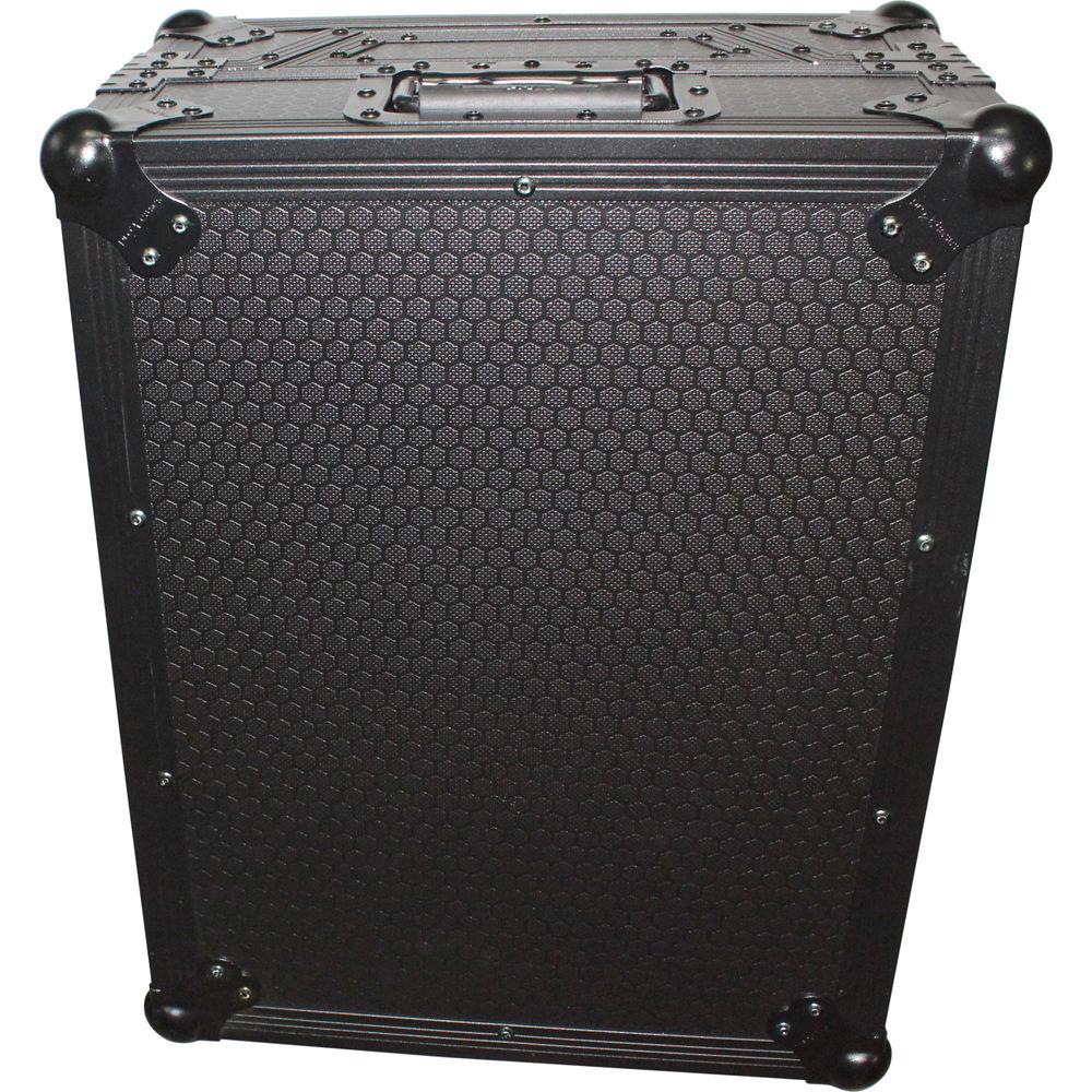 ProX Mixer Case for Large Format 12" DJ Mixers with Laptop Shelf