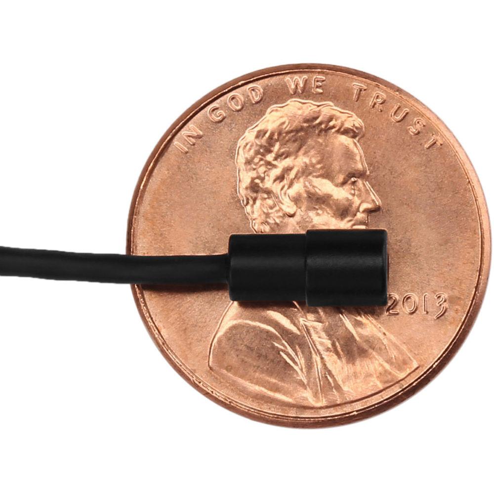 Senal CL6 Miniature 4mm Omni Lavalier Mic with 3.5mm Connector for Sennheiser ew or Senal AWS-2000 Transmitters & 48V Power Supply