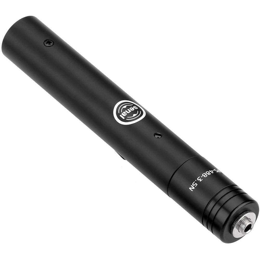 Senal CL6 Miniature 4mm Omni Lavalier Mic with 3.5mm Connector for Sennheiser ew or Senal AWS-2000 Transmitters & 48V Power Supply