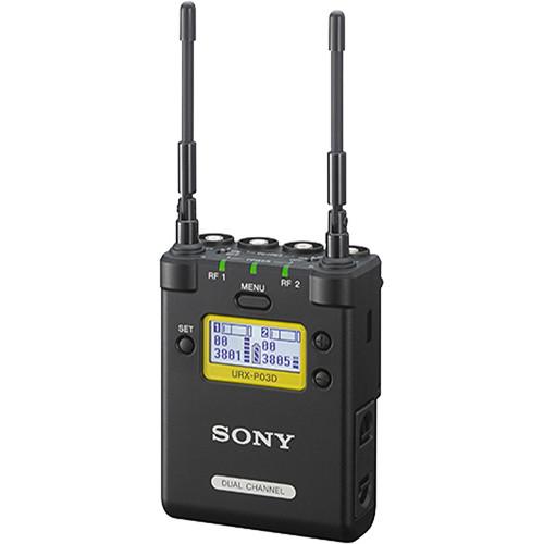 Sony URX-P03D 2-Channel Portable Receiver for UWP-D Systems
