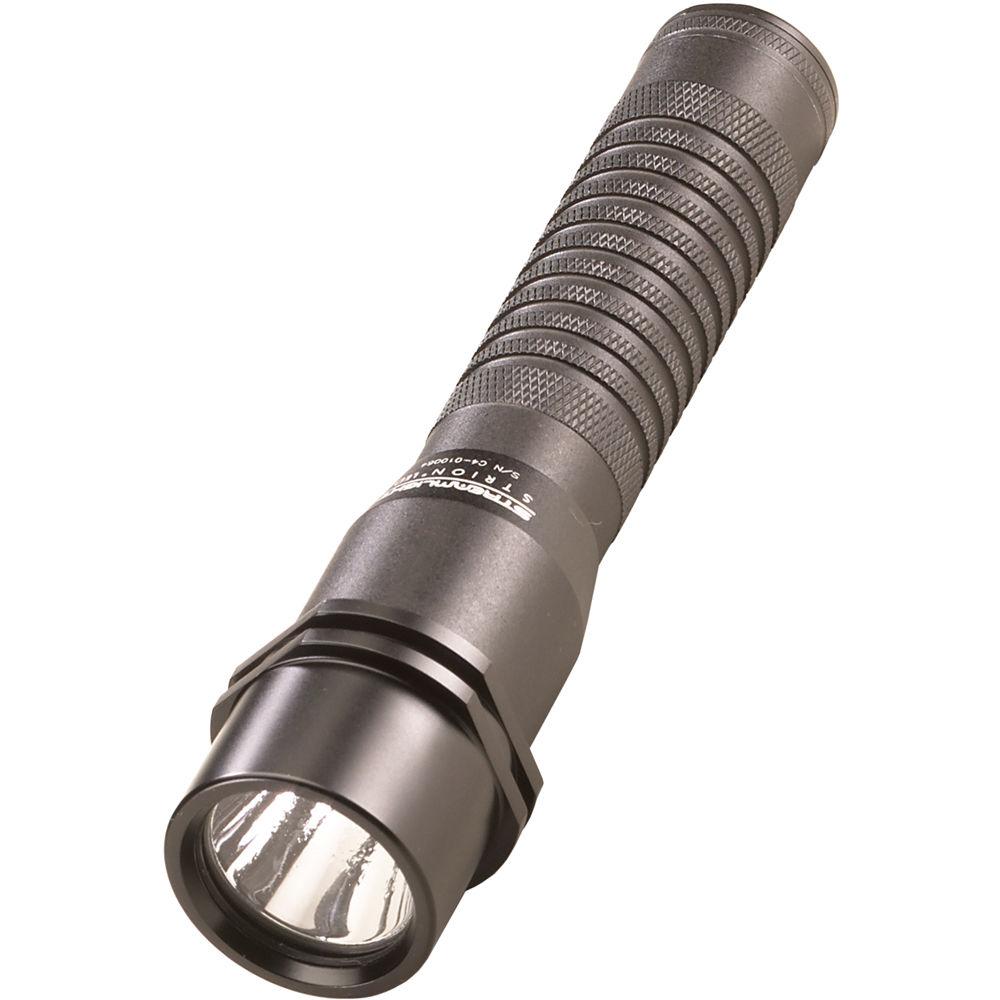 Streamlight Strion Rechargeable LED Flashlight with 120 100 VAC 12 VDC Charger Bracket