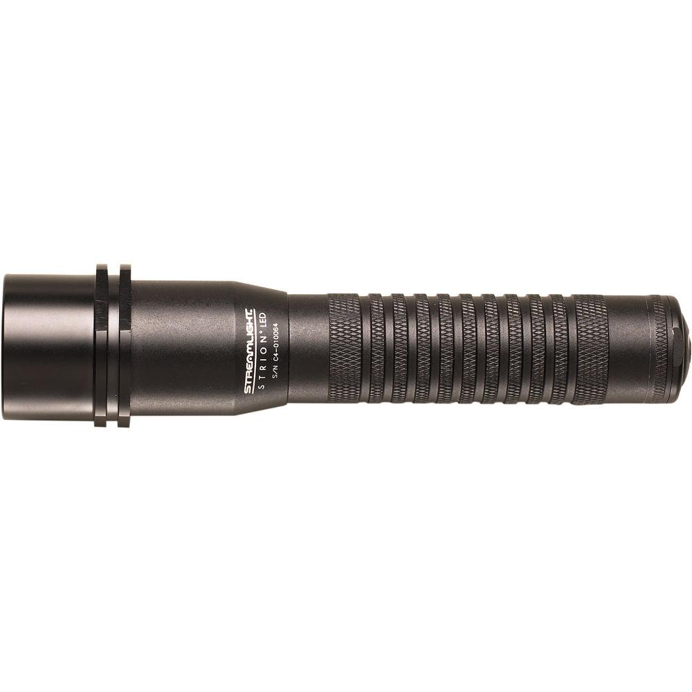 Streamlight Strion Rechargeable LED Flashlight with 120 100 VAC 12 VDC Charger Bracket
