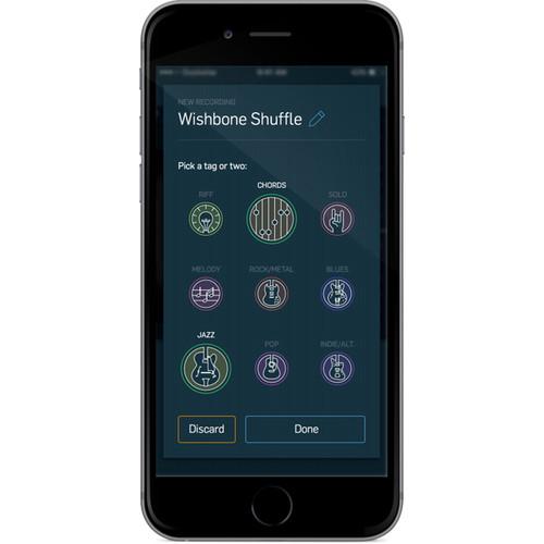 TC Electronic WireTap Riff Recorder Pedal with Bluetooth Connectivity and App