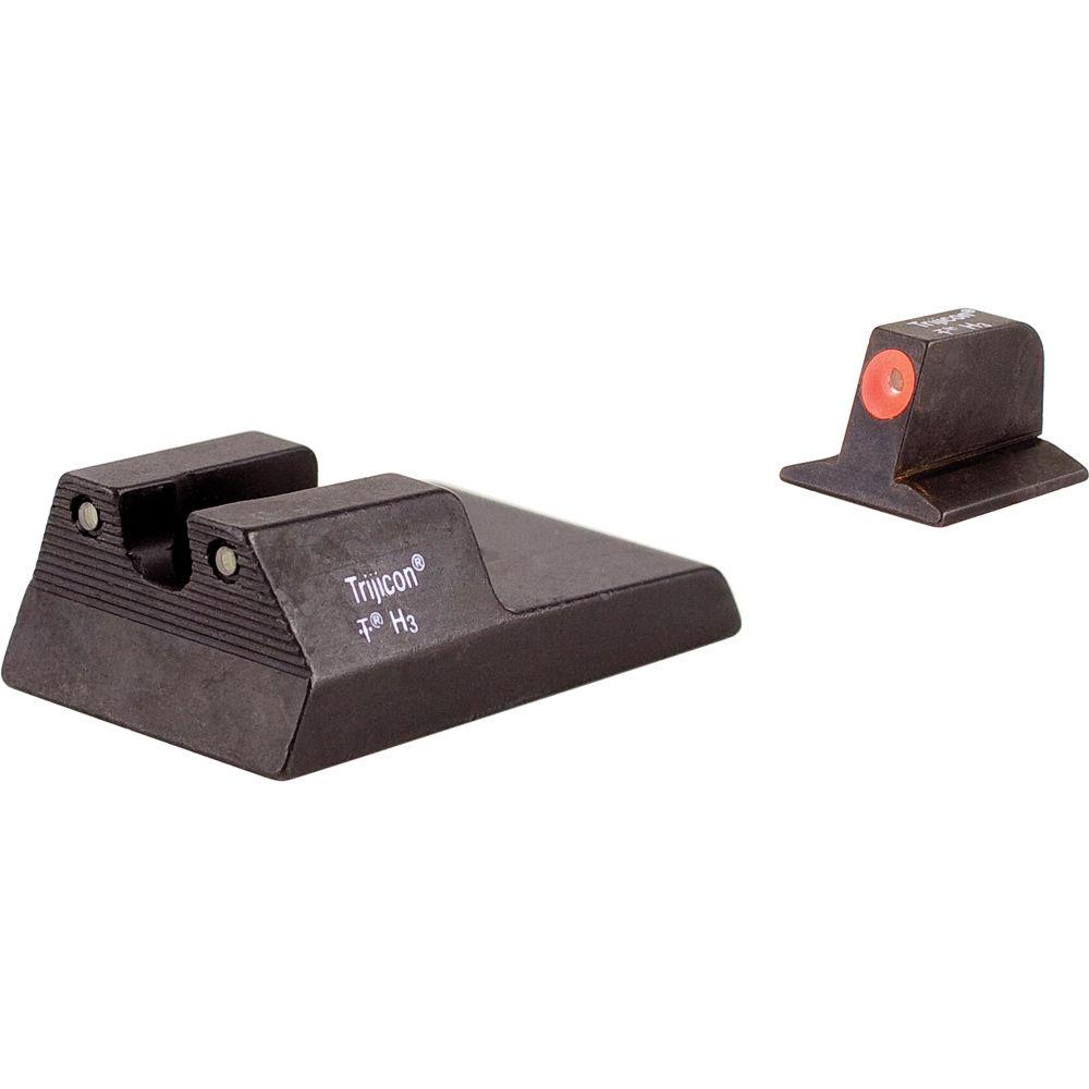 Trijicon RA114O HD Night Sight Set with Orange Front Outline