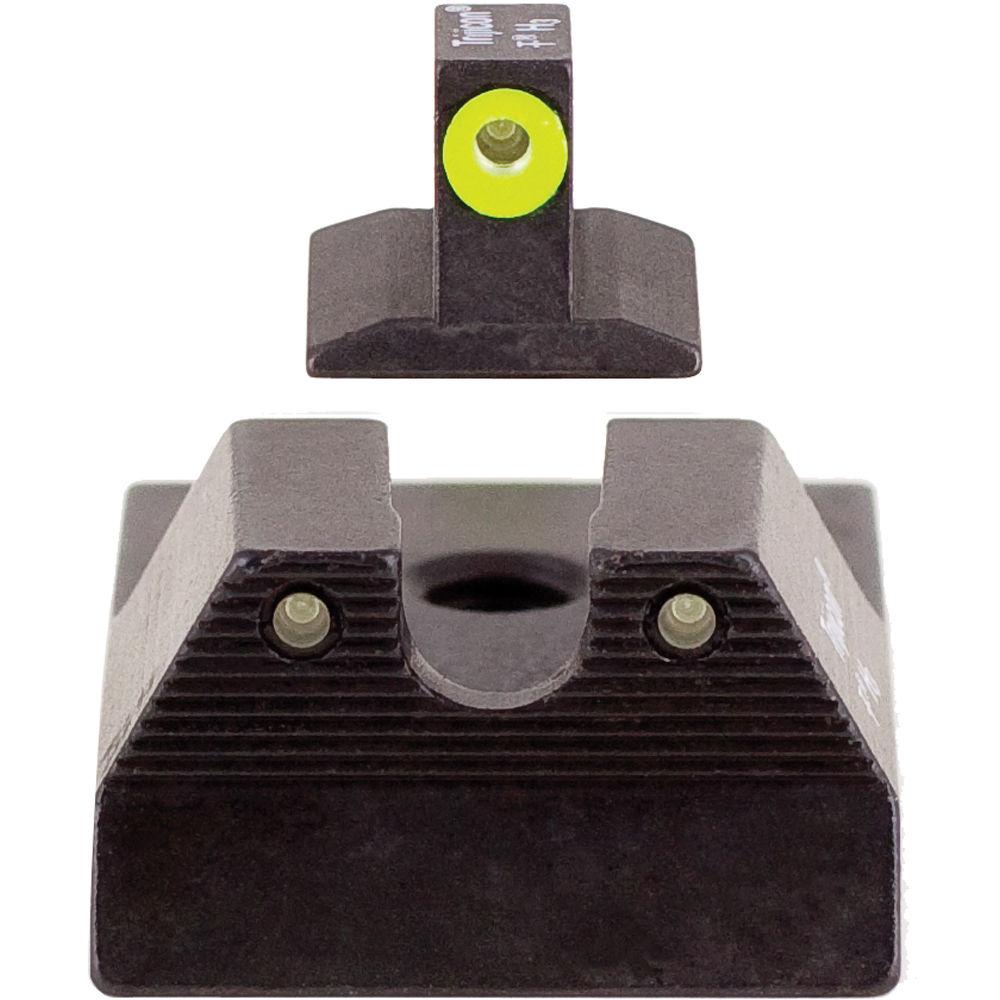 Trijicon RA114Y HD Night Sight Set with Yellow Front Outline