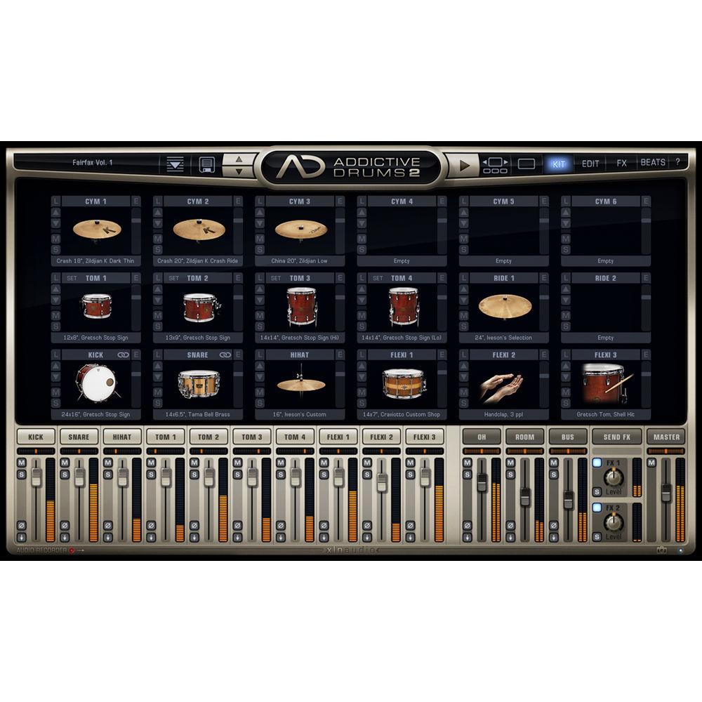 XLN Audio Addictive Drums 2: Creative Collection