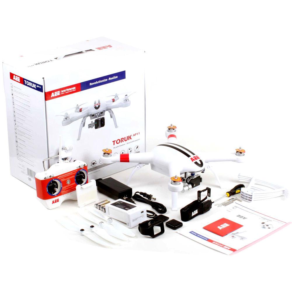 AEE AP11 Quadcopter with Camera and 3-Axis Gimbal System