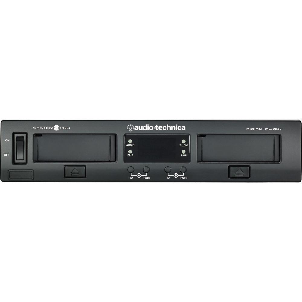 Audio-Technica ATW-1311 System 10 PRO Rack-Mount Digital Dual UniPak Transmitter System