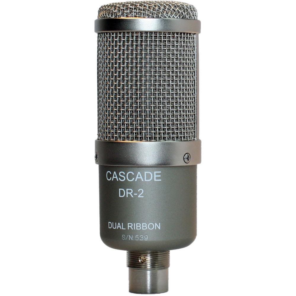 Cascade Microphones DR-2 Dual-Ribbon Microphone with Leatherette Pouch, Cascade, Microphones, DR-2, Dual-Ribbon, Microphone, with, Leatherette, Pouch