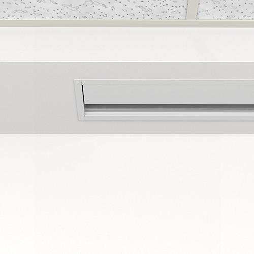 Da-Lite 24101LSM ViewShare Tensioned Advantage Electrol 50 x 80" Ceiling-Recessed Motorized Screen