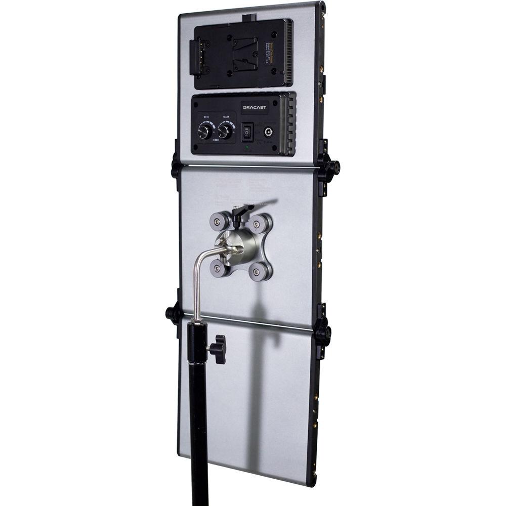 Dracast Silver Series LED1500 Foldable Bicolor LED 2-Light Kit