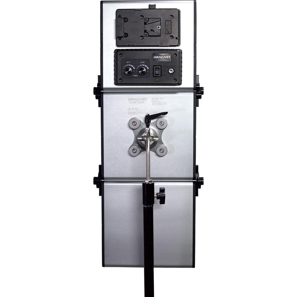 Dracast Silver Series LED1500 Foldable Bicolor LED 2-Light Kit