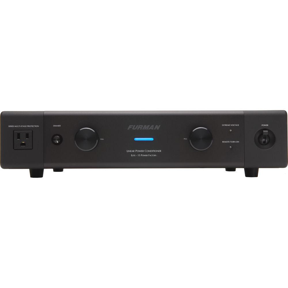 Furman Linear Filtering AC Power Source Conditioner with Retractable LED Lamps