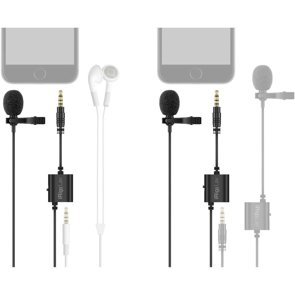 IK Multimedia iRig Mic Lav for Smartphone Tablets