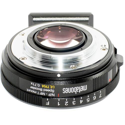 Metabones Speed Booster Ultra 0.71x Adapter for Nikon G Lens to Micro Four Thirds-Mount Camera