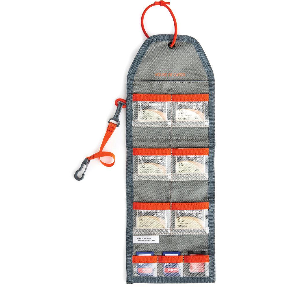 MindShift Gear House of Cards Memory Card Wallet for 6 CF & 3 SD Cards